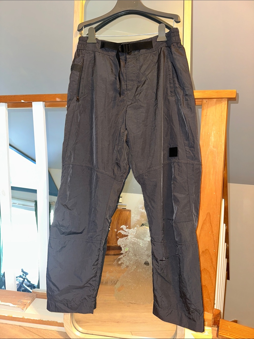 Gymshark Black Lightweight Track Pants with Utility Pockets